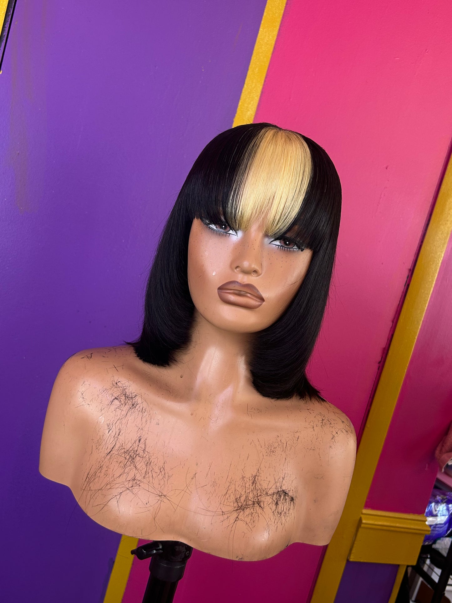 Quickweave Skunk Wig