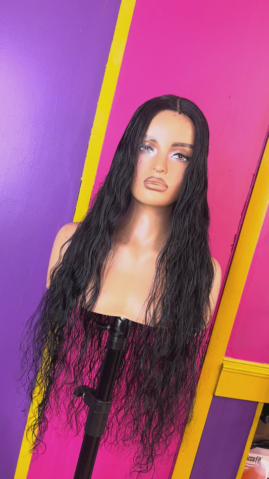 26” Middle Part Only Loose Wave